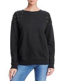 Joe  39 s Jeans Studded-Shoulder Sweatshirt at Bloomingdales